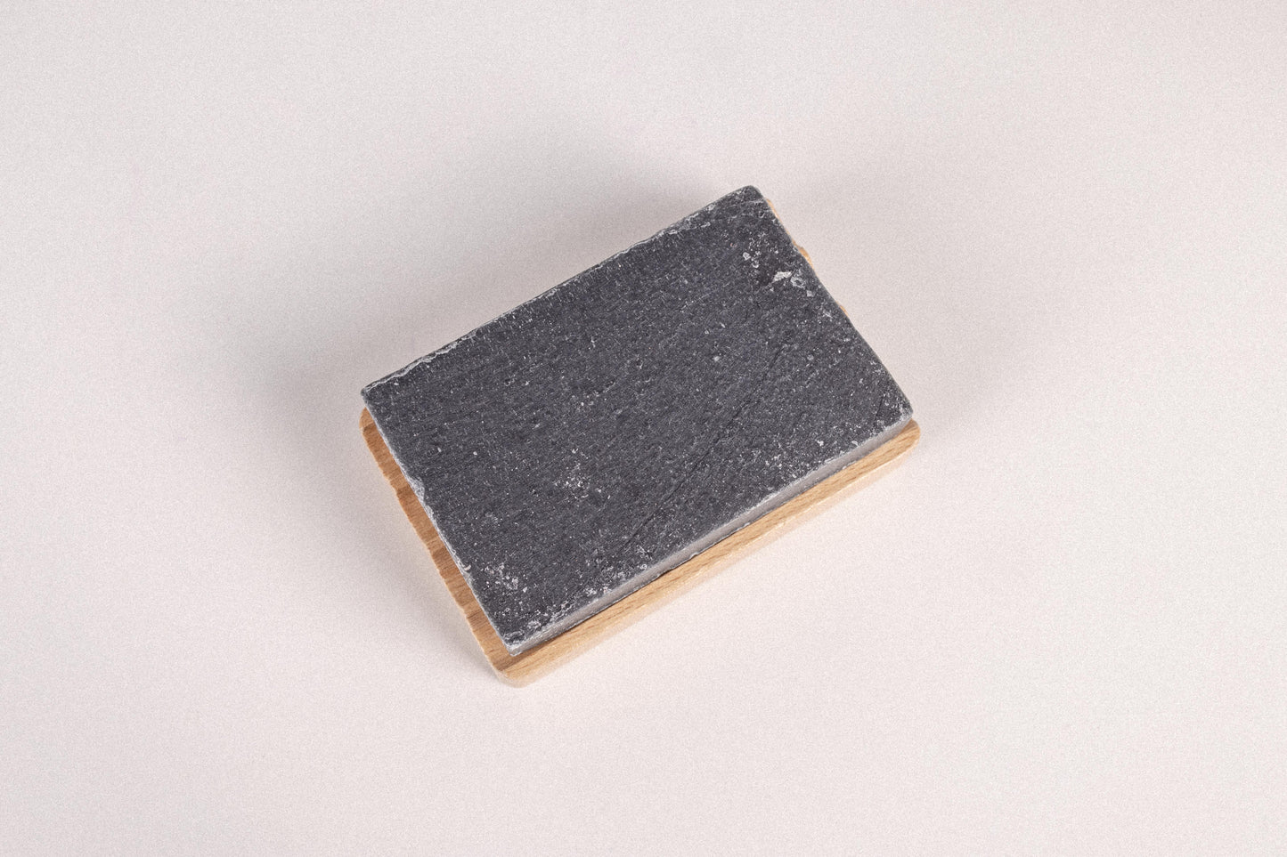 Hemu Wood Ridged Soap Dish